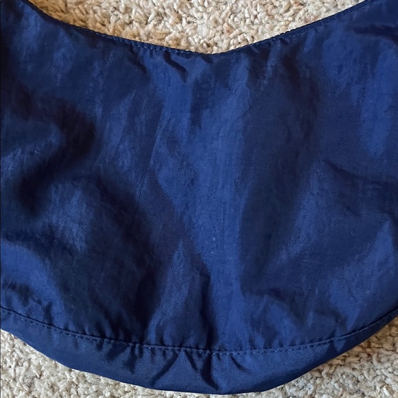 BAGGU Medium Crescent Navy Blue bag - Picture 2 of 6